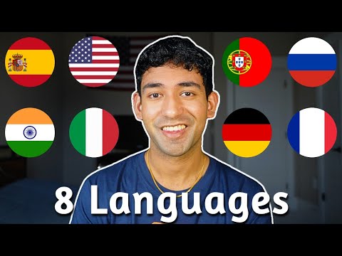 Polyglot Speaking in 8 Languages: How I Learned Them All