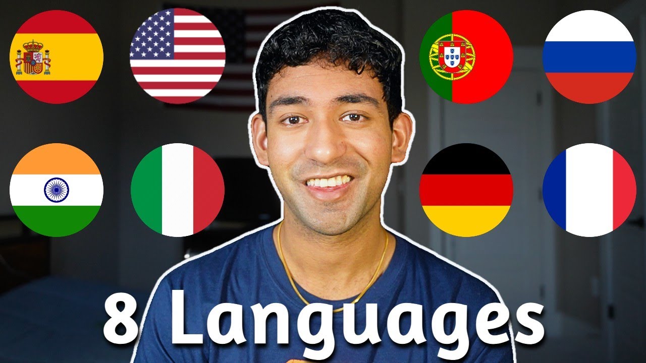 Polyglot Speaking in 8 Languages: How I Learned Them All