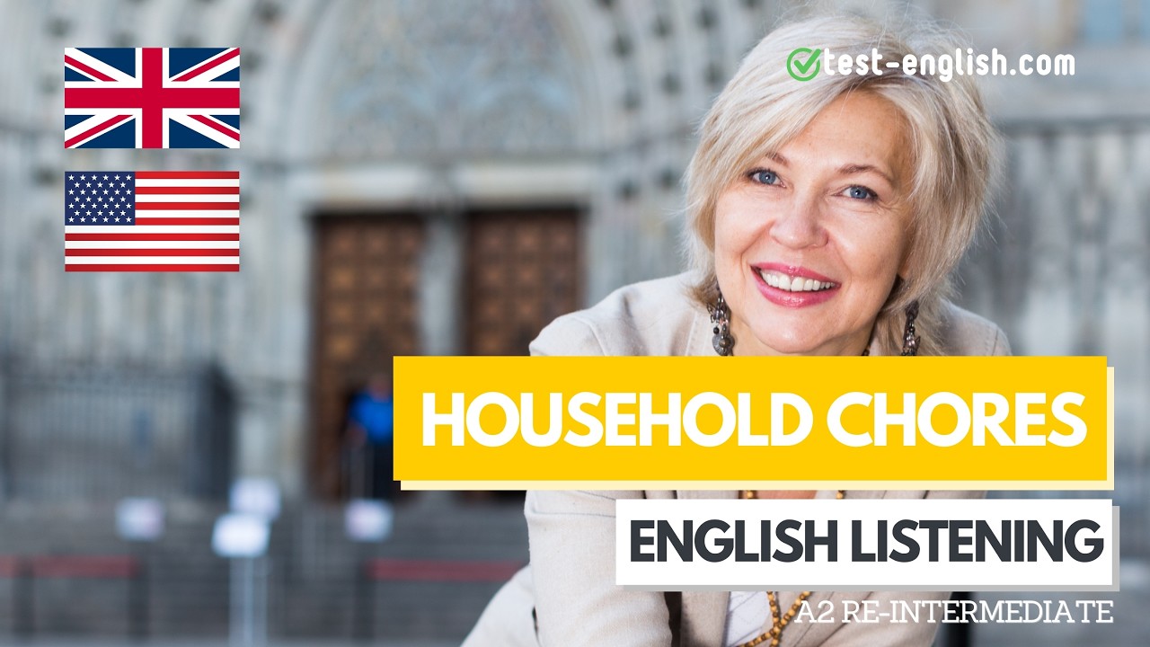 Do your kids help with household chores – A2 English Listening Test