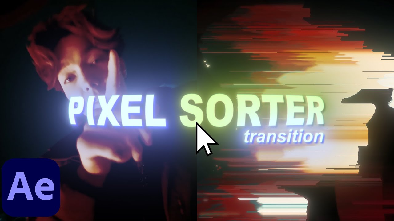 Pixel Sorter Transition - After Effects Tutorial