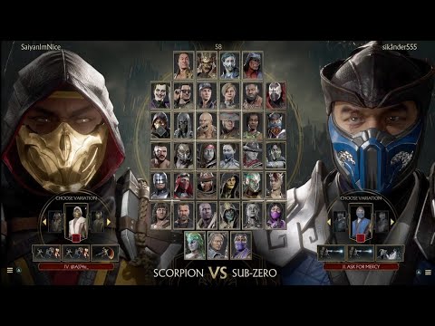 Sikander555(Subzero) vs AJ74U (Scorpion)  FT7 DJPendehoe Commentary