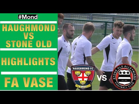 FA Vase - Haughmond V Stone Old Alleynians - Match Highlights
