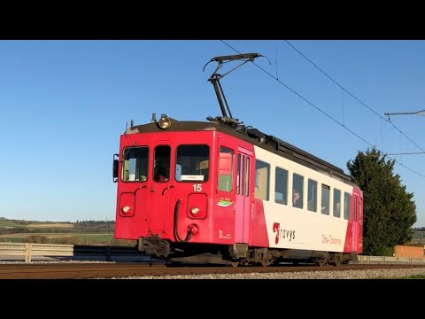 [FR/DE] Trafic ferroviaire/Bahnverkehr TRAVYS (OC-Orbe Chavornay) - Transports Publics Suisses