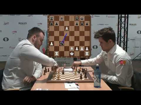 PAWN UP ROOK ENDGAME! Aleksandar Indjic vs Magnus Carlsen _ World Blitz Chess Championship 2021 R3