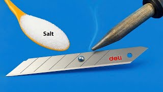 Download lagu Why Didn't I Know This Sooner! Put Salt in Soldering Iron and Got Great Results! | Inventor Hacks mp3