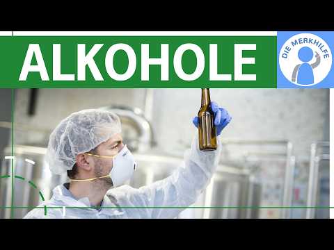 Video Thumbnail: Alkohole: Eigenschaften, Hydroxygruppe, Schmelz- & Siedepunkt, Löslichkeit, Kondensation & Oxidation