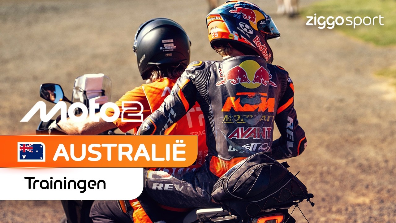 AI! COLLIN VEIJER CRASHT HEEL HARD IN VT1!! 😱💥 | Trainingen Australië | Moto2