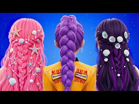 KPop Demon Hunters Makeover! ✨ From MERMAID to POPULAR Rumi