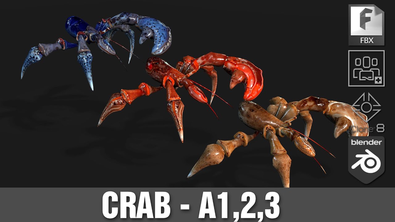 CangrejoA3 Modelo 3D