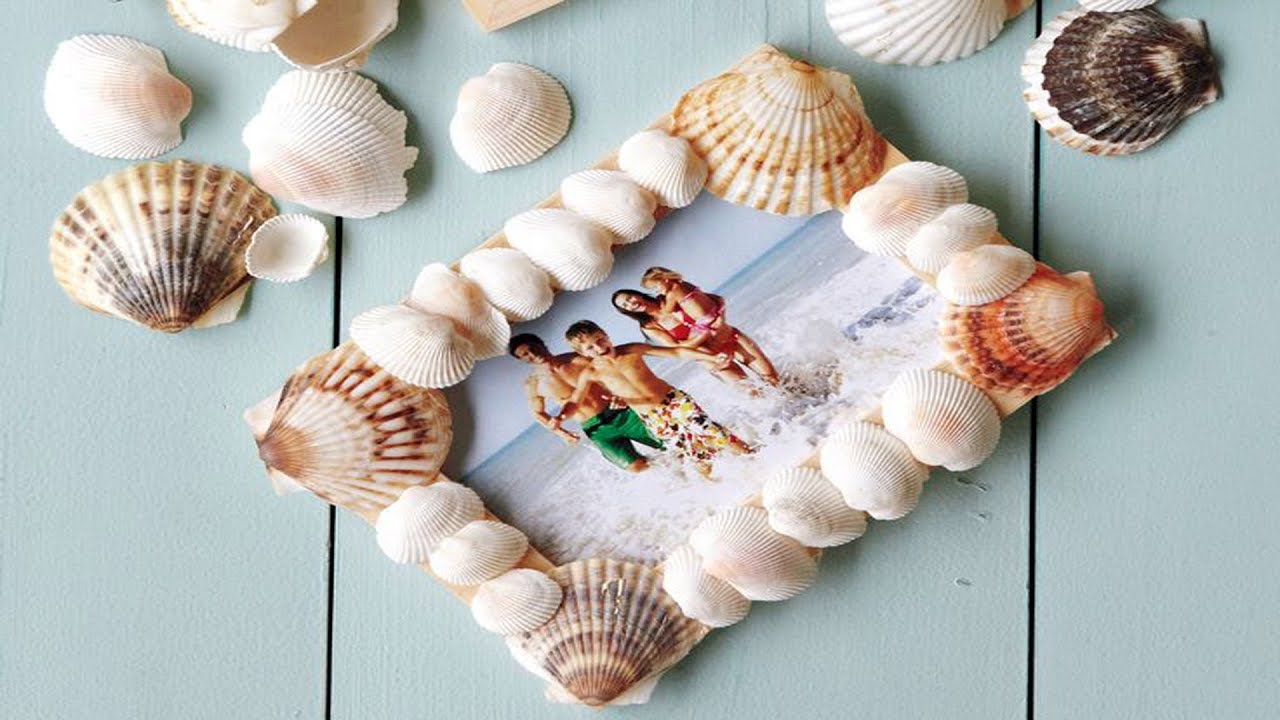 Different Shell Crafts to Do With Your Kids
