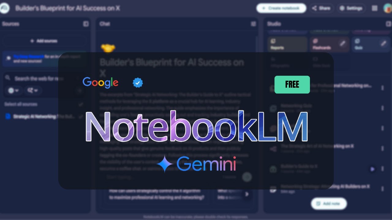 NotebookLM + Gemini 3.0 + NanoBanana Pro: This Changes Everything for Media Generation