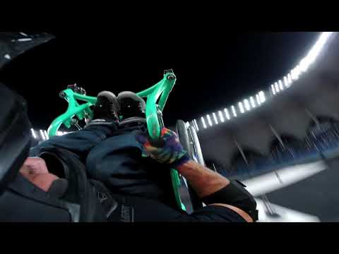 50ft Wheelchair front flip - Aaron Wheelz