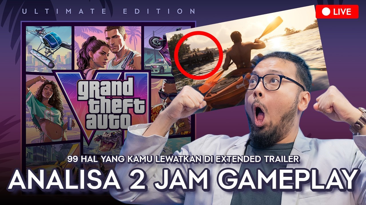 Analisa dari 2 JAM GAMEPLAY GTA 6! BANYAK DETAILSNYA!