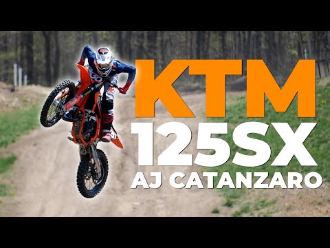 RAW Two Stroke - Wide Open on my KTM 125!