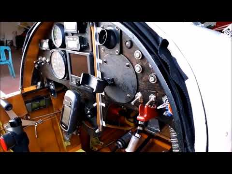 Inside the Colomban plane MC30 Luciole 114