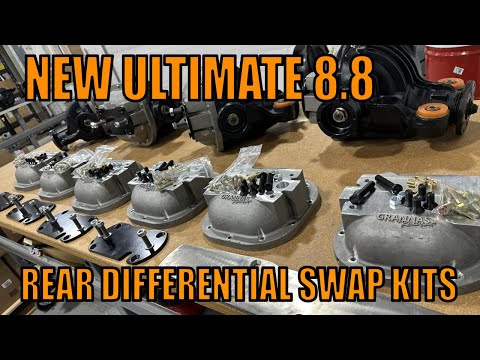 ULTIMATE 8.8 - IRS Ford 8.8" swap rear cover and mounting kit