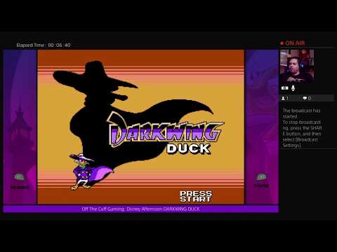 Off The Cuff Gaming: Disney Afternoon DARKWING DUCK