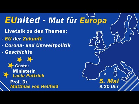 EUnited - Mut für Europa - LIVE-TALK am 5. Mai 2021 - Freiherr-vom-Stein-Schule Hünfelden Dauborn