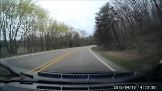 preview picture of video 'Brown County State Park to Highway 446, Bloomington 4/18/2015'