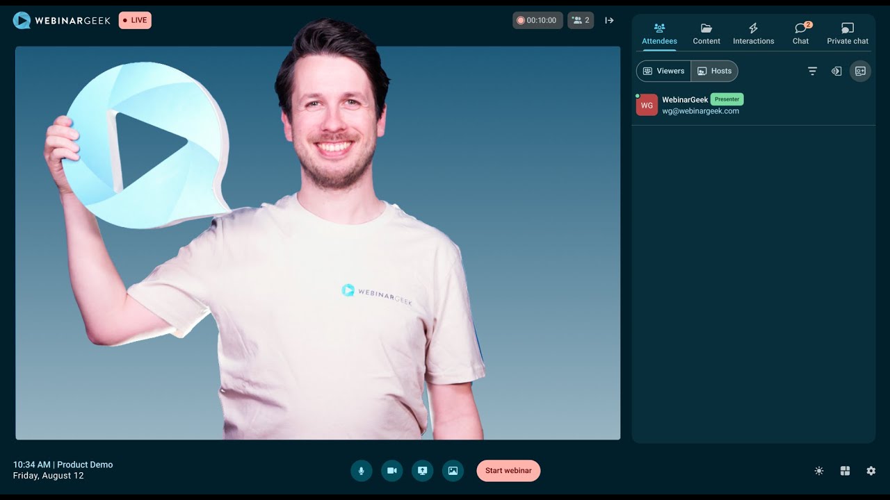 New webinar features | Product update March 2024 | WebinarGeek