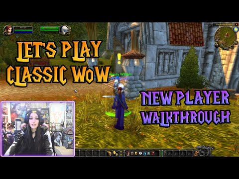 Learn to Play Classic WoW (Part 1) 💜 Walkthrough for New Players | Elwynn Forest Levels 1-10