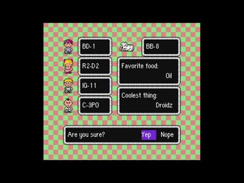 PK Scramble! Earthbound Randomizer v9.11 - Seed of the Week 237 - New Uncontrollable Boy Wii