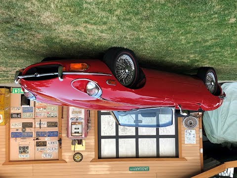 A very rare and unusual Jaguar E type.