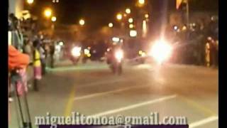 preview picture of video 'Motorizada inicia desfile del carnaval santiaguero'