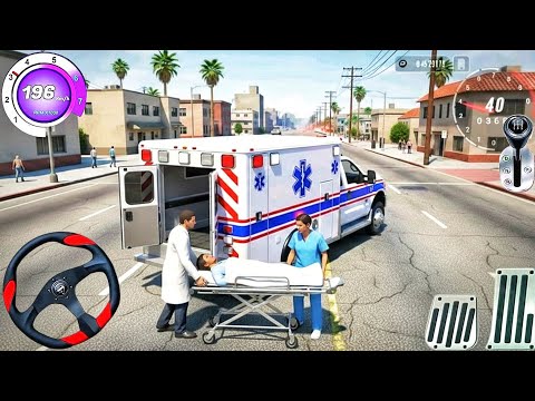 Real Police Van Ambulance Rescue Driving Simulator 911 US Emergency Ambulance 2026 Android Gameplay