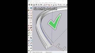 Download lagu SketchUp Hack: Curve Ramp in SECONDS! #SketchUp #3DModeling #ShortsTutorial mp3