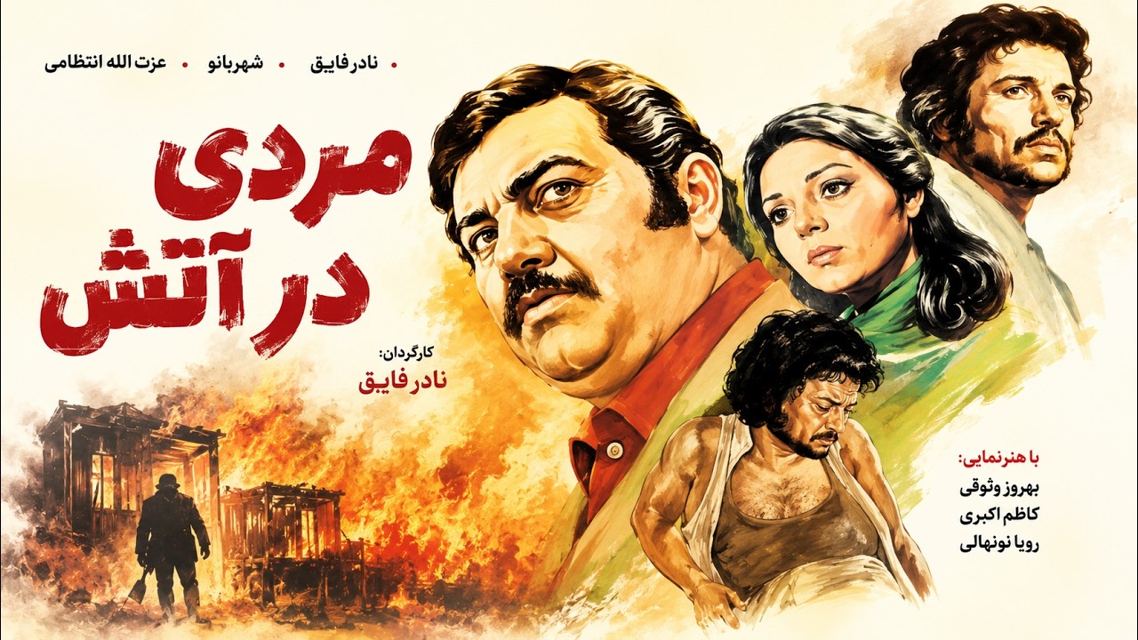 فیلم هیجانی مردی در آتش   نسخه باکیفیت رنگی   بدون سانسور