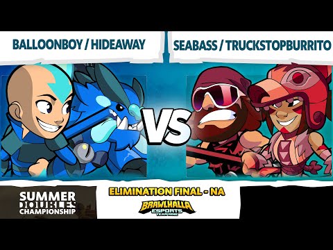BalloonBoy & Hideaway vs Seabass & TruckStopBurrito - Elim. Final   Summer Doubles Championship