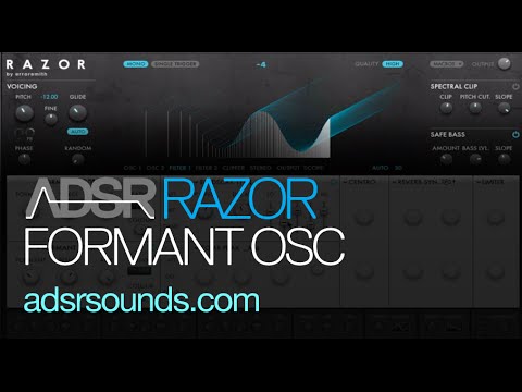NI Razor tutorial - The Formant Oscillator