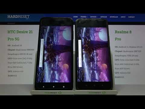 3DMark Wild Life Benchmark on HTC Desire 21 Pro 5G vs Realme 8 Pro – Performance Test