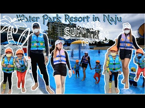 Water Park in Jungheung Gold Spa and Resort | The biggest water park in  Naju-si | Korea Vlogs