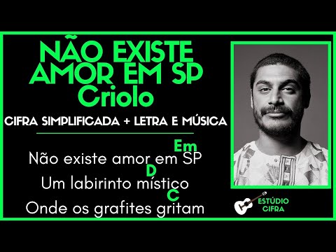 Não Existe Amor Em Sp - Criolo