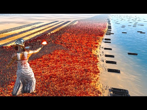 10,000 trolls & 5.1 million Zombies vs  Humanity ARMY !! Ultimate Epic Battle Simulator 2 - UEBS 2