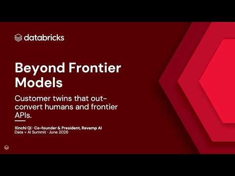 Watch: Beyond Frontier Models: Building Closed-Loop LLM Systems That Learn from Outcomes