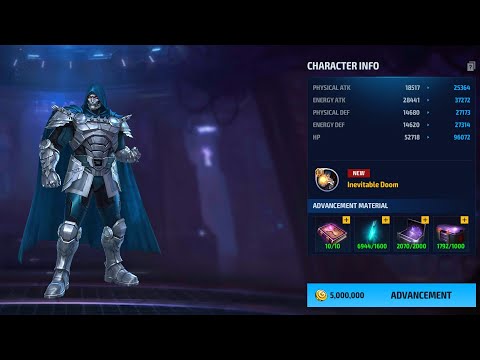 Dr. Doom Level 1 to TIER 3 Build - Marvel Future Fight