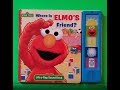 SESAME STREET Where Is Elmo S Friend