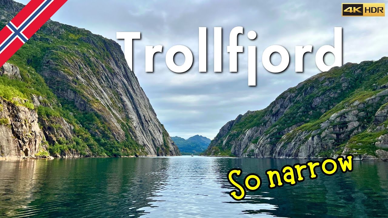 Experience scenic Trollfjord cruise through the lens of a traveler.