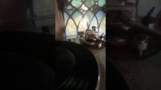 A Berliner record with one of the most dramatic speed adjustments ever..Sousa's Band..@1898