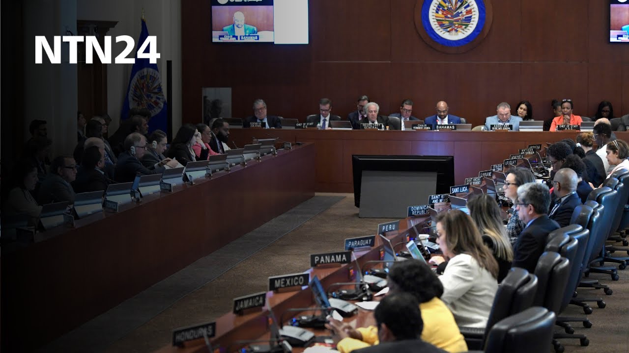 OEA aprueba por consenso resolución que pide la publicación de las actas electorales de Venezuela