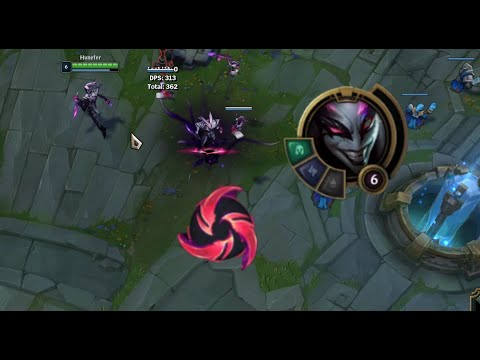 Permanent Hail of Blades on Shaco Clone