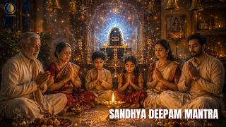 SANDHYA DEEPAM MANTRA 🪔 Invite Peace, Protection & Prosperity Into Your Home | Evening Prayer