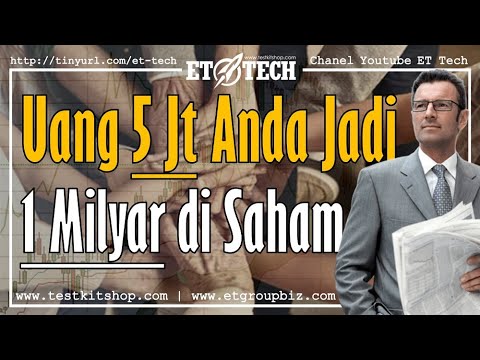 Trik MUDAH Investor / Trader Saham Bikin 5jt jd 1 Milyar - Tips Investasi / Trading Online dari Nol Video