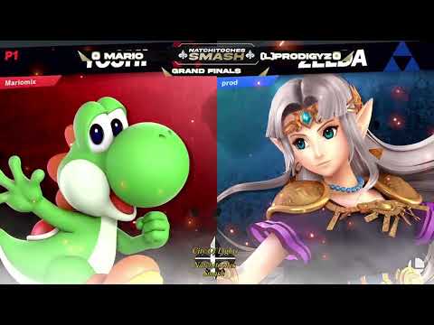 Mario (W) [Yoshi] Vs ProdigyZ49 (L) [Zelda] - Grand Finals - Natchitoches Smash Weekly #23
