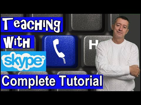 How to use Skype for online classes- Quick Starter Skype Lessons