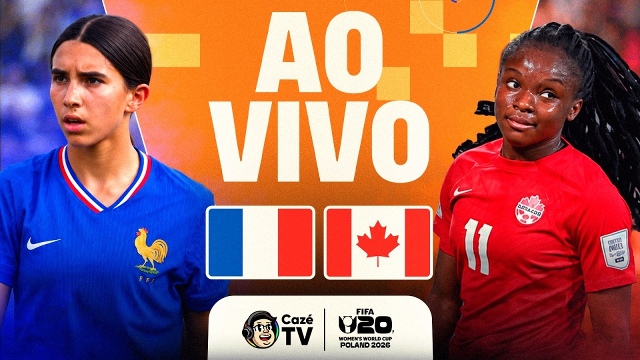 JOGO COMPLETO: FRANÇA X CANADÁ | COPA DO MUNDO FEMININA SUB-20 FIFA 2026 | OITAVAS DE FINAL