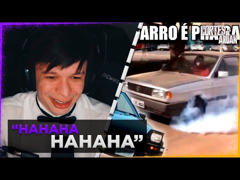 ARUAN REAGE A GOL GTI vs COROLLA AE86 #8 - (ZUEIRA INSANA) - Cortes do Aruan